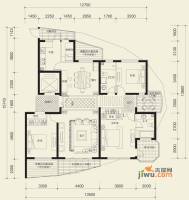 华岩壹品华府4室3厅2卫159.7㎡户型图