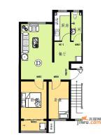 新野四季公寓2室2厅1卫72.1㎡户型图