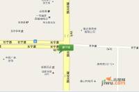 唐宁城位置交通图图片