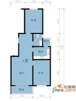 凤凰春城2室1厅1卫92.6㎡户型图