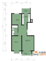 凤凰春城2室1厅1卫92.9㎡户型图