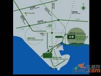 曹妃甸国际生态城万年丽海花城位置交通图图片