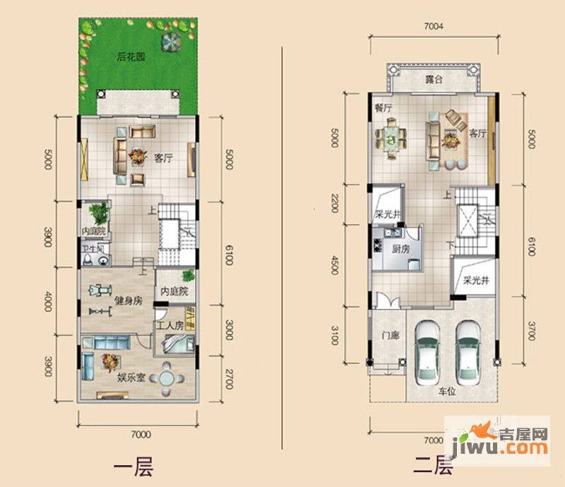 汇景东方普通住宅285㎡户型图