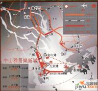 雅居乐新城岭峰位置交通图图片