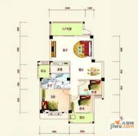 盛祥现代城3室2厅2卫120.2㎡户型图