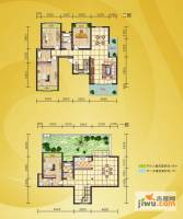 日月湖国际生态城4室4厅4卫235㎡户型图