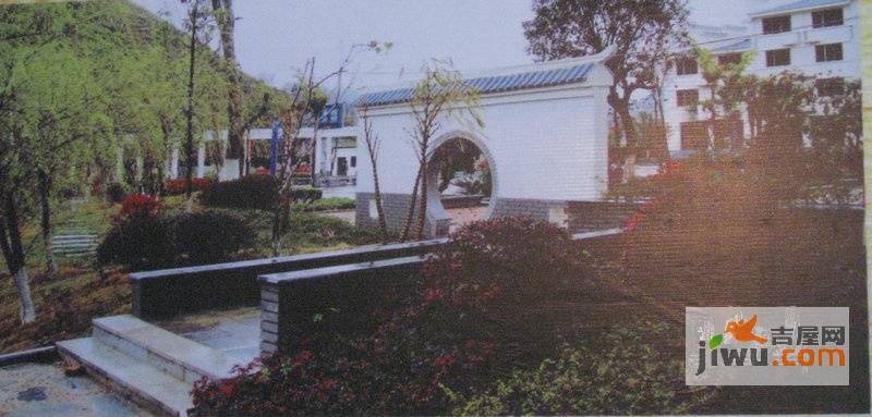 古东阳光山水庭院实景图图片