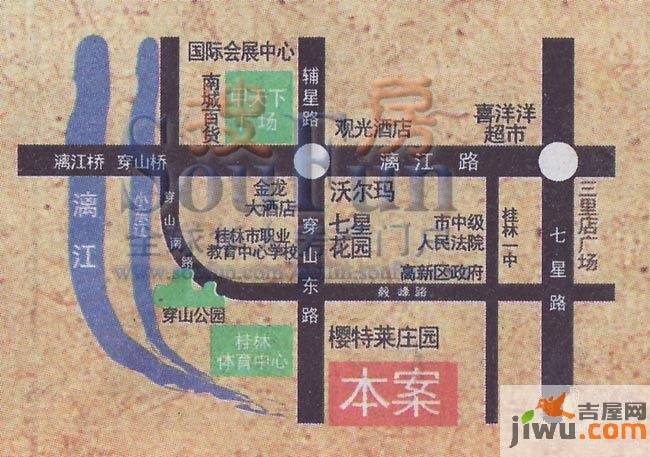东晖国际公馆位置交通图1