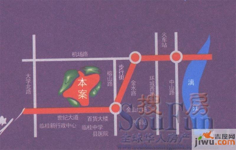 长岛16区位置交通图图片