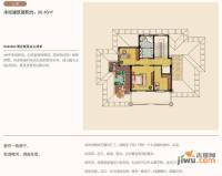 中国铁建国际城瑞园1室1厅1卫98.5㎡户型图