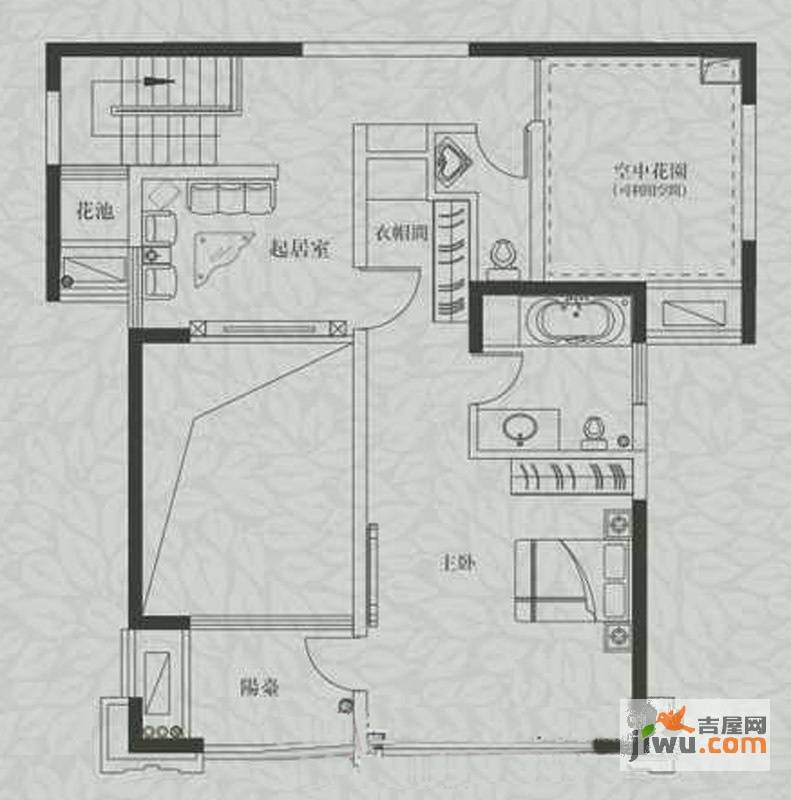 融侨观邸3室2厅1卫163.6㎡户型图