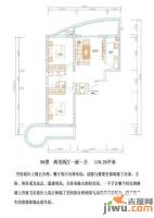 飞天世纪新城2室2厅1卫110.3㎡户型图