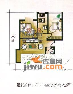 亚太嘉园2室1厅1卫79.2㎡户型图