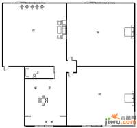 鸿运润园CⅢ4室3厅2卫170㎡户型图