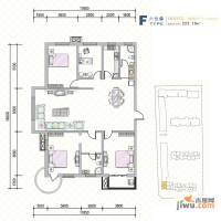 天水丽城3室2厅2卫223.2㎡户型图