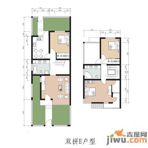 林屿森林别墅3室2厅2卫147.8㎡户型图