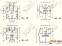 江南新城4室2厅4卫户型图