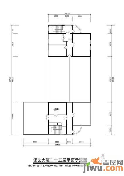 保艺大厦普通住宅991㎡户型图