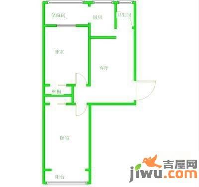 东湖湾2室0厅0卫户型图