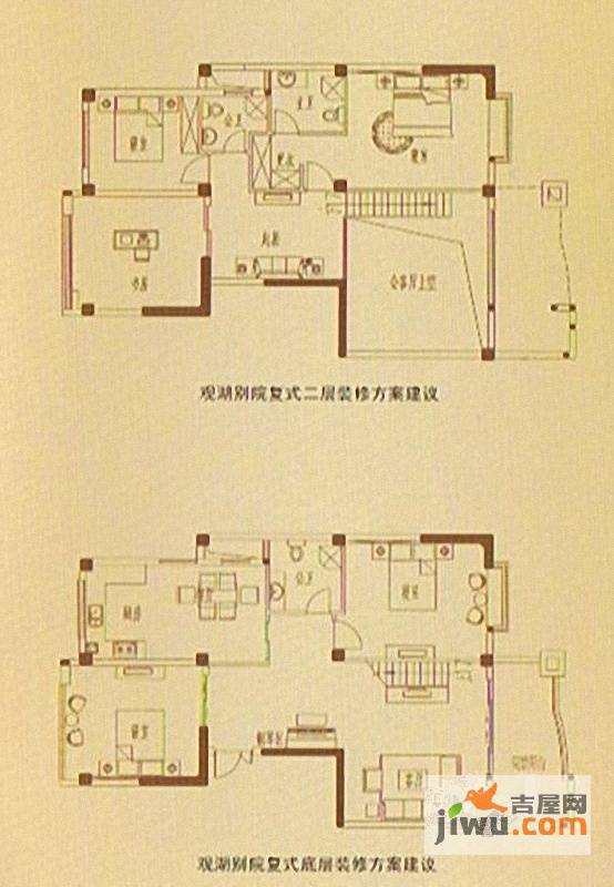 凯来香墅5室3厅3卫268㎡户型图