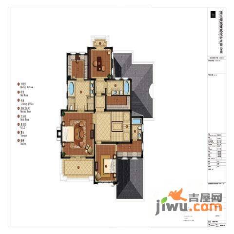 绿城宝业玉园普通住宅605㎡户型图