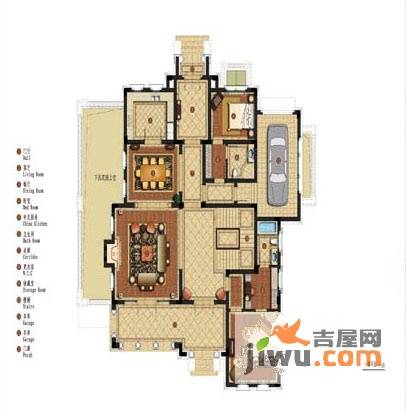 绿城宝业玉园普通住宅605㎡户型图