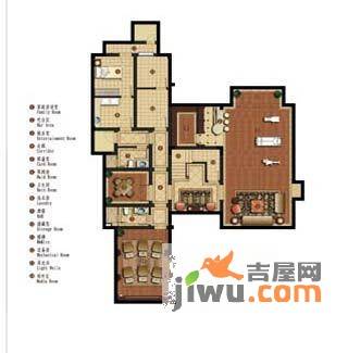 绿城宝业玉园普通住宅612.4㎡户型图