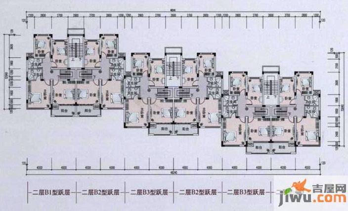 大地香樟园5室3厅3卫178.5㎡户型图