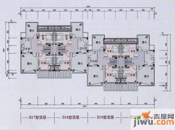 大地香樟园6室4厅4卫219.9㎡户型图