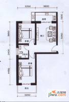 悦香台2室1厅1卫71㎡户型图