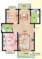 昌隆贵和苑2室2厅1卫90.4㎡户型图