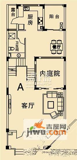 开元麓郡4室3厅4卫299.2㎡户型图