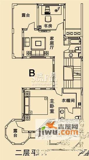 开元麓郡4室3厅4卫312.3㎡户型图