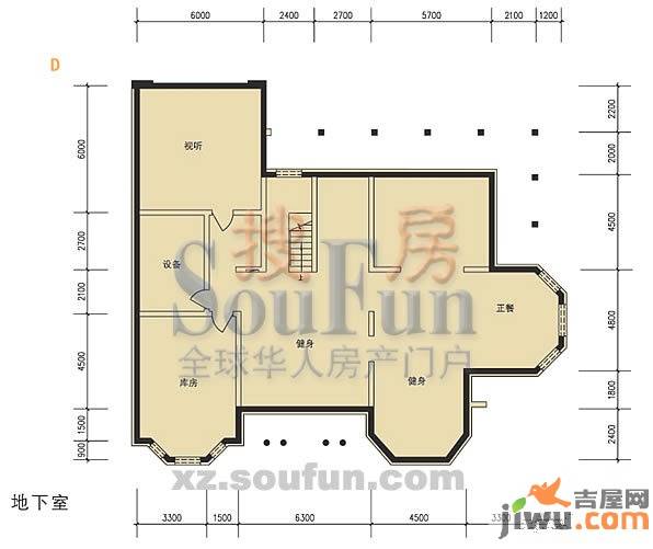 太阳花园3室0厅0卫户型图