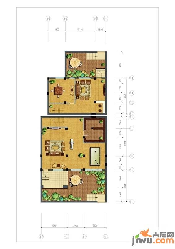 布利杰城南公馆0室2厅0卫户型图