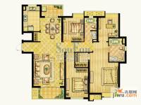 世茂世界湾4室2厅2卫172㎡户型图