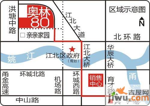 奥林80位置交通图图片