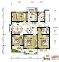 大丰水岸鑫城二期澜郡3室2厅2卫129.8㎡户型图