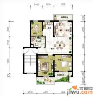 大丰水岸鑫城二期澜郡3室2厅1卫94.7㎡户型图