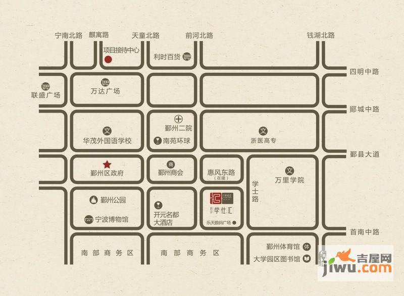 振邦学仕汇位置交通图图片