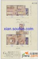 望庭国际5室2厅3卫251.4㎡户型图