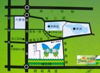 曲江城市花园二期誉峰位置交通图1