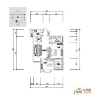 新界（长安）2室2厅1卫90.3㎡户型图