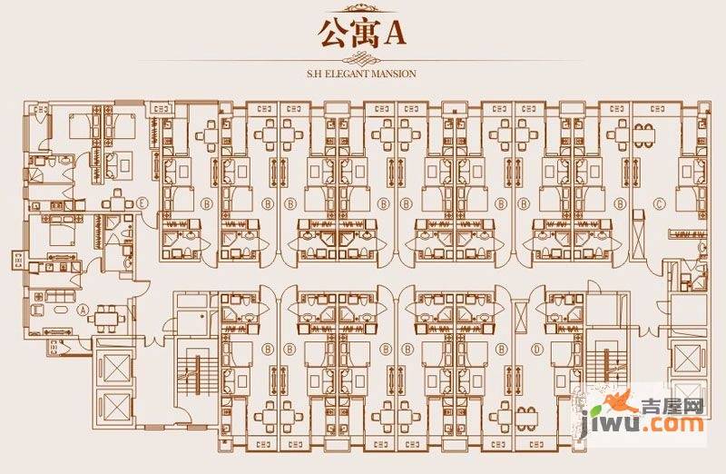 正弘蓝堡湾二期世豪小公馆规划图图片