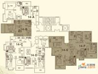 奥兰时代广场2室2厅1卫户型图