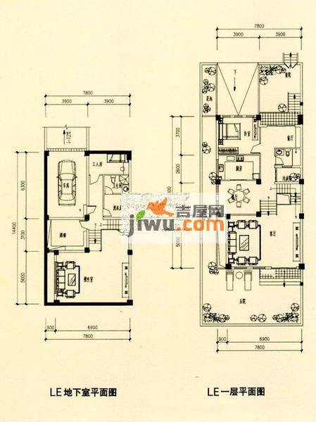 阳光丹宁顿小镇4室4厅4卫369㎡户型图