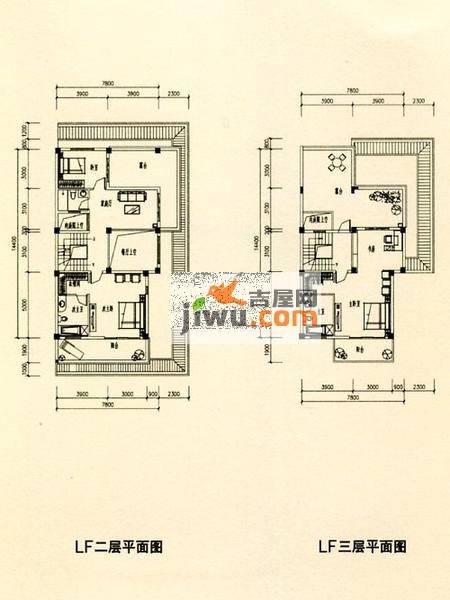 阳光丹宁顿小镇4室4厅4卫378㎡户型图