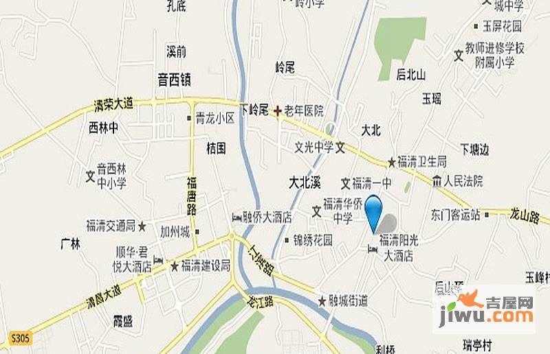 中联福南花园位置交通图2