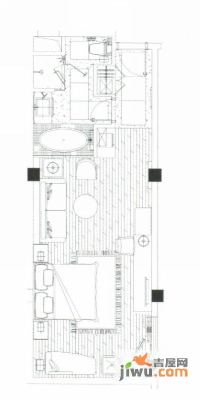 碧水云间普通住宅66.4㎡户型图