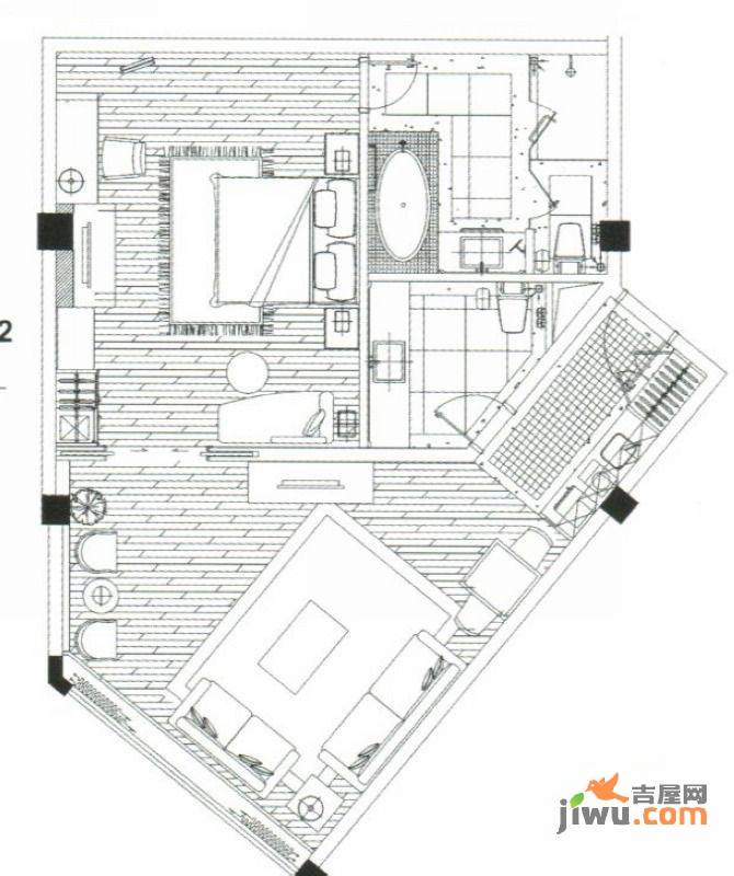 碧水云间普通住宅120.7㎡户型图